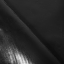 Тентовый материал ПВХ 450 гр/м2, Чёрный  в Дмитровграде, 450 г/м2, 699 руб