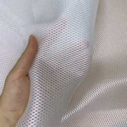 Сетка 3D трехслойная Air mesh 160 гр/м2, цвет Белый (на отрез)  в Дмитровграде