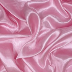 Ткань Атлас-сатин, цвет Розовый (на отрез)  в Дмитровграде
