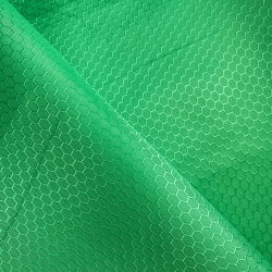 Ткань Оксфорд 300D PU Рип-Стоп СОТЫ, цвет Зелёный (на отрез)  в Дмитровграде