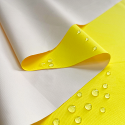 Водонепроницаемая Дышащая Мембранная ткань PU 10'000, цвет Жёлтый (на отрез)  в Дмитровграде