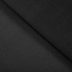 Ткань Кордура (Кордон С900), цвет Черный (на отрез)  в Дмитровграде